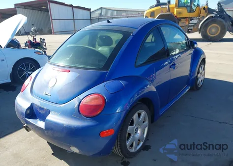 2003 Volkswagen New Beetle Glx z USA, uszkodzony, nr VIN 3VWDD21C73M436076